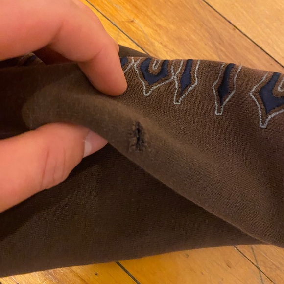 Selling my beautiful vintage 90s west coast choppers hoodie - Picture 4 of 5